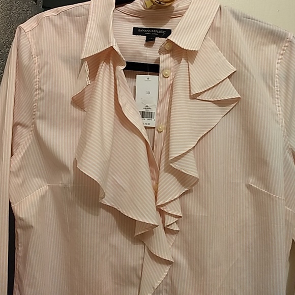 Women's Banana Republic Button Down Top - Picture 5 of 8